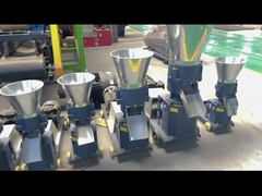 छोटे चिकन मछली फ़ीड गोली मशीन पशु फ़ीड प्रसंस्करण मशीन