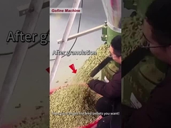 छोटे पोल्ट्री पशुओं के लिए फ़ीड पेलेट मशीन फ़ीड प्रसंस्करण लाइन