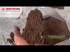 कार्बनिक अपशिष्ट के लिए एरोबिक किण्वन खाद उर्वरक उपकरण