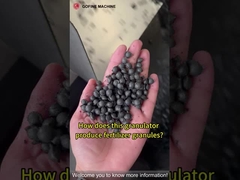 हार्ड टूथ फेस रोलर एक्सट्रूज़न ग्रैन्युलेटर