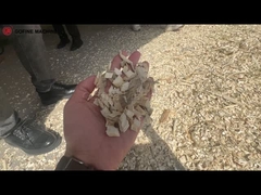 पोर्टेबल वुड चिपर वुड बायोमास स्क्रैडर