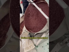 2.5 मिमी दानेदार बनाने की मशीन कॉम्पैक्ट छोटे पाउडर दानेदार