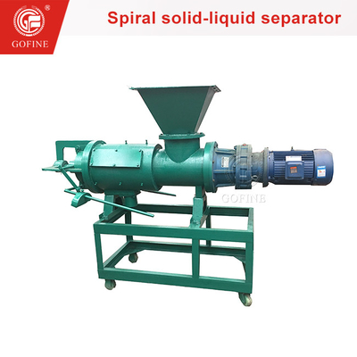 चीन फैक्टरी विनिर्माण पोल्ट्री खाद कीचड़ extruder मशीन
