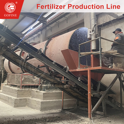 पूरी तरह से स्वचालित एनपीके उर्वरक Granulator उत्पादन लाइन 380V