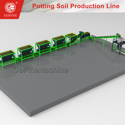 बैच ब्लेंडिंग सीड स्टार्टिंग मिक्स गार्डन पॉटिंग सोइल मिक्सर