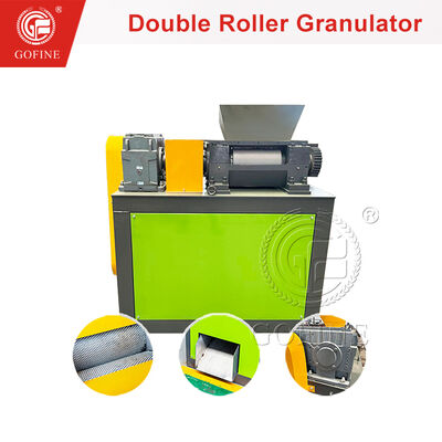 डबल रोलर पेलेटाइज़र ऑर्गेनिक फर्टिलाइज़र ग्रेन्युलेटर बड़े खेतों के लिए